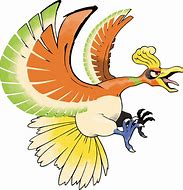 Image result for Ho-Oh PNG