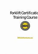 Image result for ForkLift Cert