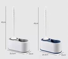 Image result for Wall Mounted Toilet Brush Set