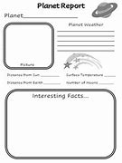 Image result for Planet Research Template