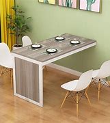 Image result for White Wall Mounted Table