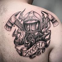 Image result for Small Firefighter Tattoos