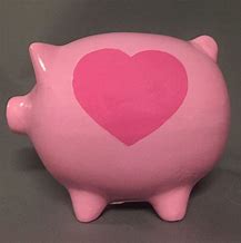 Image result for Piggy Bank with Heart