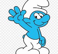 Image result for Greedy Smurf Cartoon