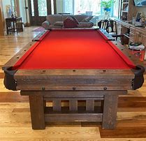 Image result for Pool Table Wood Frame