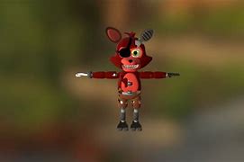 Image result for Foxy 3D Model F-NaF