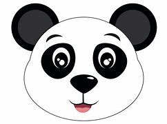 Image result for Panda Bear Face