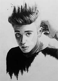 Image result for Justin Bieber Draw