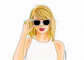 Image result for Clip Art of Taylor Swift