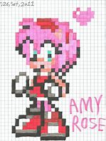 Image result for Pixel Super Amy Rose