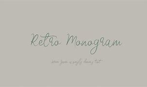 Image result for Antique Monogram Font