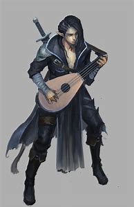 Image result for Dark Elf Bard