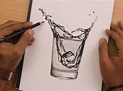 Image result for Sketch Pencil Art of Glass