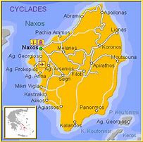 Image result for Tourist Map of Naxos