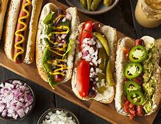 Image result for Hot Dog Condiments