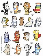 Image result for Bluey Stickers