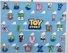 Image result for Toy Story Fancy Letters