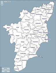 Image result for Tamil Nadu Plain Map