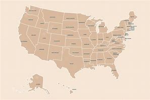 Image result for Outline of USA with States