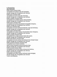 Image result for Puisi 3 Bahasa