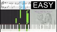 Image result for Mary Did You Know Electric Piano