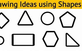 Image result for Drawing Ideas Using Shapes