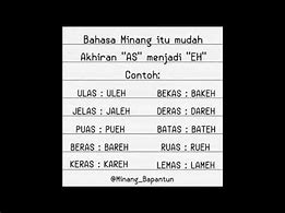 Image result for Bahasa Minang