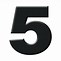 Image result for Printable Bold Number 4