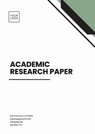 Image result for Research Paper Design Template