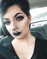 Image result for Biggest Septum Piercing