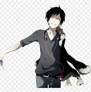 Image result for Black Haired Anime Boy Cape