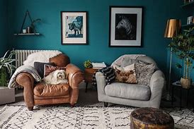 Image result for Dark Teal Walls