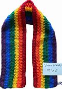 Image result for Rainbow Scarf