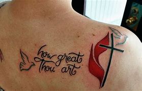 Image result for Methodist Cross Tattoo