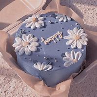 Image result for Aesthetic Flower Cake