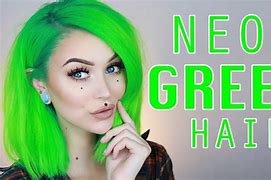 Image result for Purple Lime Green Hair