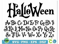 Image result for Halloween Letters Font