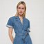 Image result for Short Jean Jumpsuit