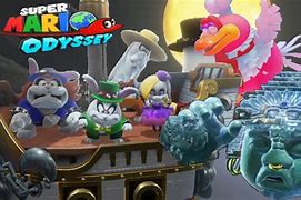 Image result for Super Mario Odyssey Bosses