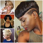 Image result for Cute Short Haircuts Black Hair