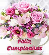 Image result for Feliz Cumpleaños Flores