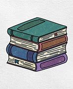 Image result for Stack of Books Chibi