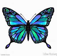 Image result for Butterfly Wings Tattoo Designs