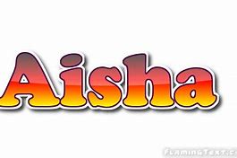 Image result for Aisha Name Logo