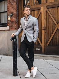 Image result for Grey Hoodie Black Pants