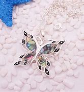 Image result for Butterfly Earrings and Necklace Set