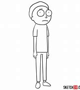 Image result for Rick and Morty Characters Line Art