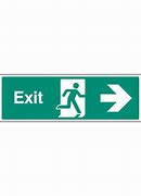 Image result for Exit Safety Sign