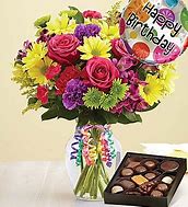 Image result for Happy Birthday Flower Bouquet