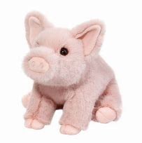 Image result for Pink Pig Soft Toy